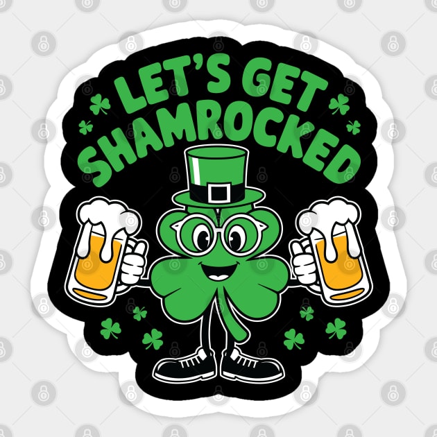 Lucky Vibes: Celebrate St. Patrick’s Day in Style Sticker by Steve